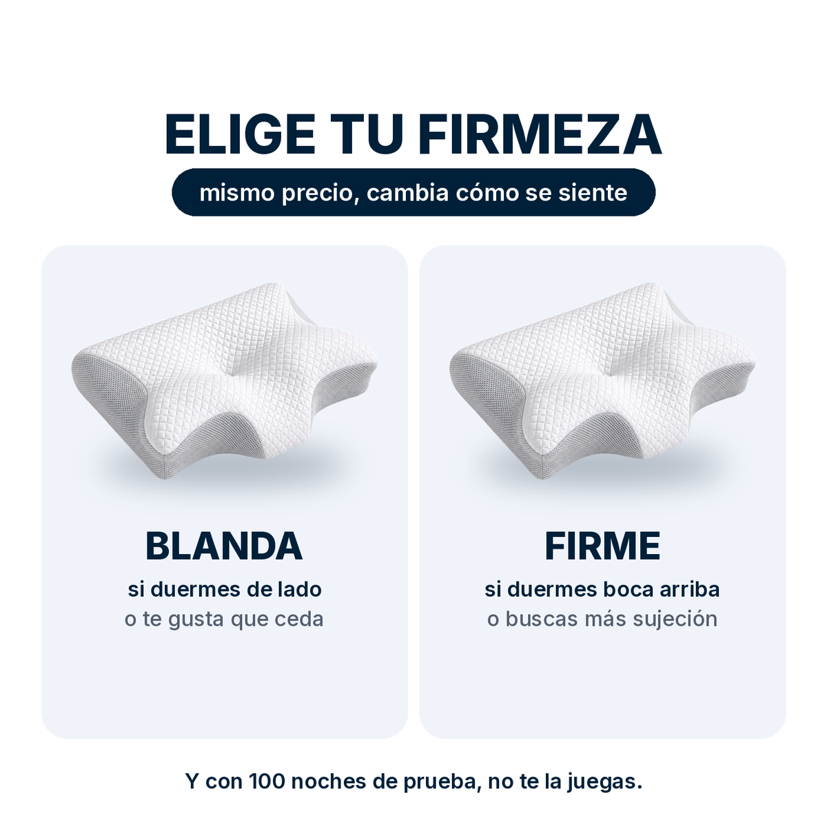 Firmeza blanda o firme