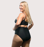 Bikini menstrual de cintura alta