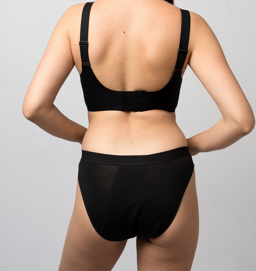 Culotte Bikini Menstruelle avec Insert Amovible