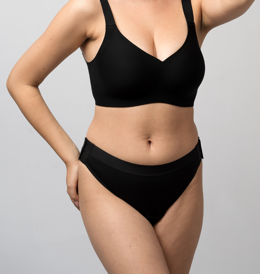 Braga Bikini Menstrual con Absorbente Extraíble