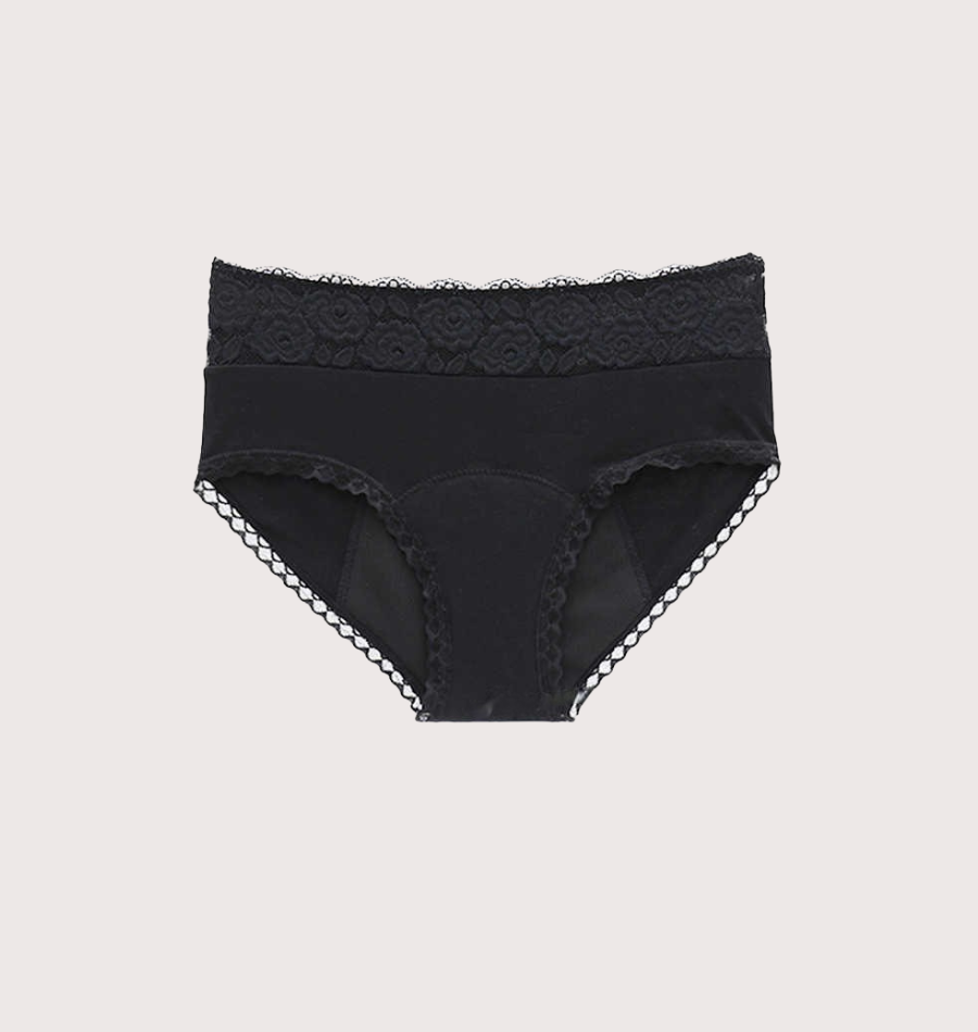 Hipster Menstrual de Encaje