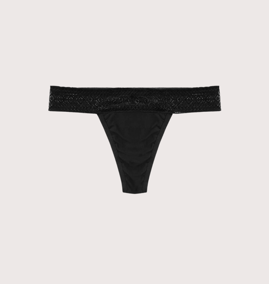 Tanga Menstrual Encaje Diamante