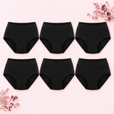 6 paia + 2 sacchetti in regalo / Nero mezzanotte / XS