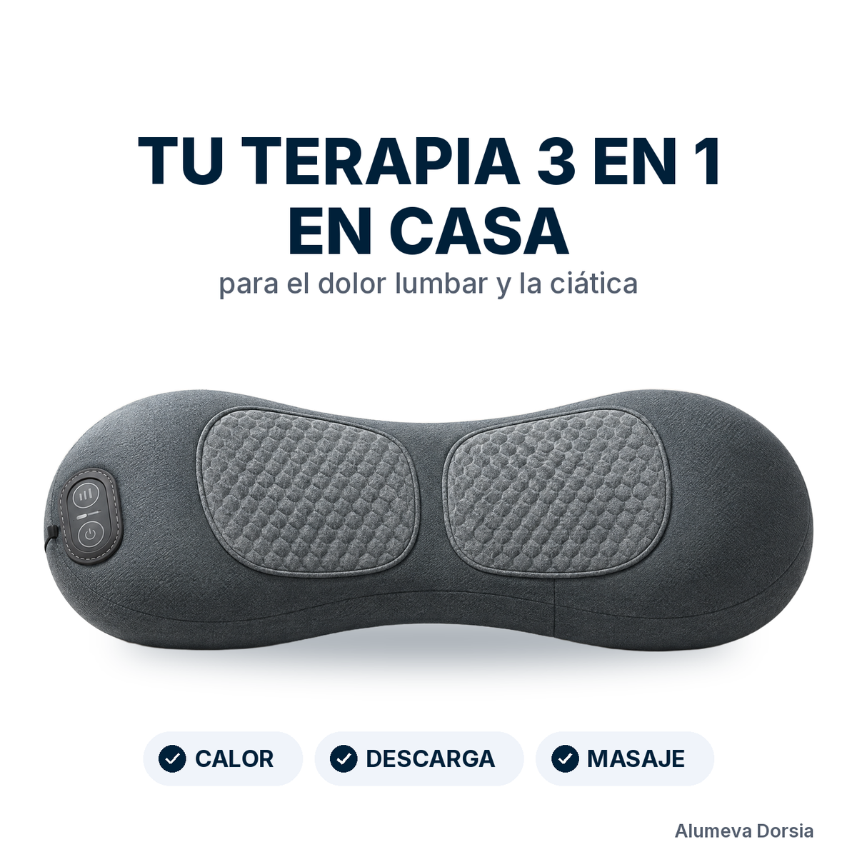 Dorsia: tu terapia 3 en 1 en casa para el dolor lumbar y la ciática