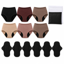 Set di slip antiperdite e assorbenti lavabili Alumeva DrySeal™