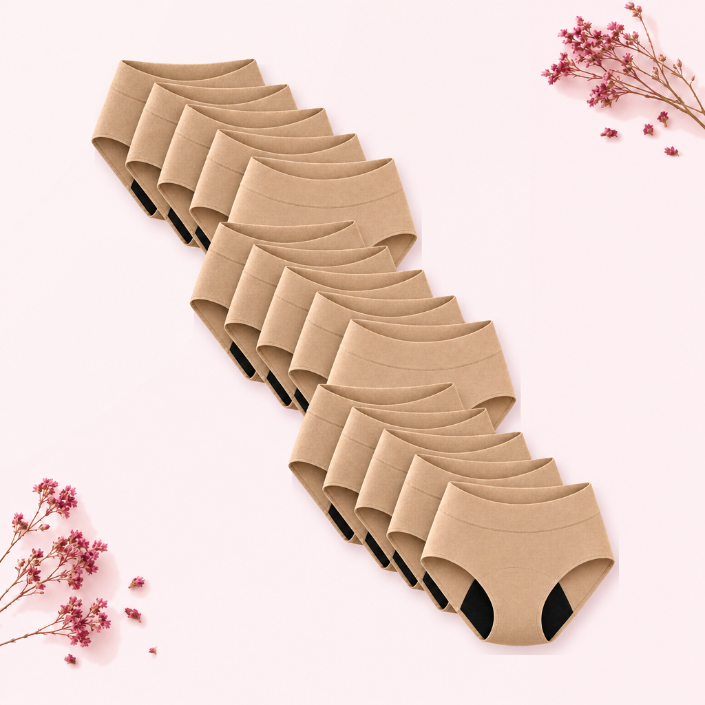 15 paia di slip DrySeal™ Sabbia dorata