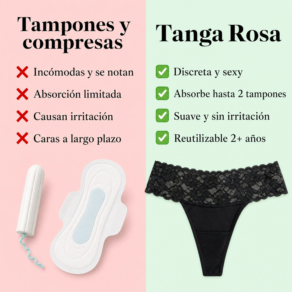 Rosa's Tanga — Tanga Antifugas (Pack 3)